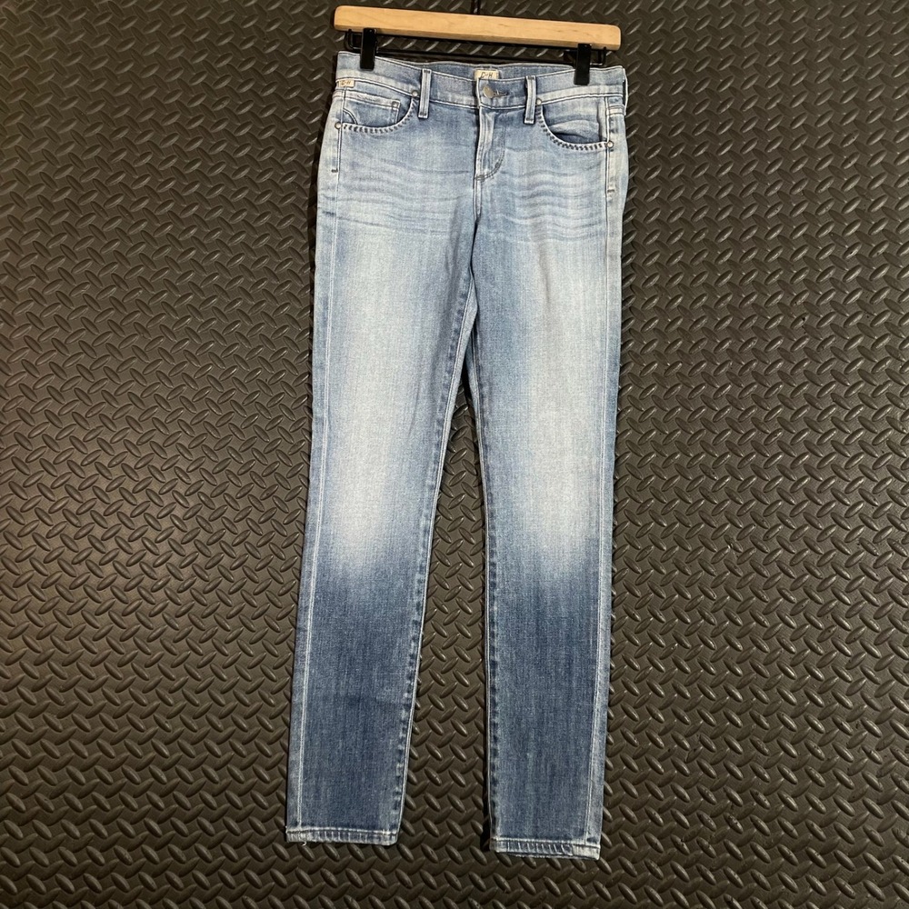 Citizens Of Humanity Blue Thompson Medium Rise Skinny Denim Jeans Women's 24